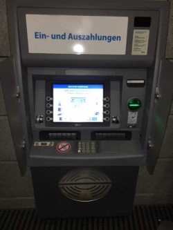 Einzahlungsautomat haspa