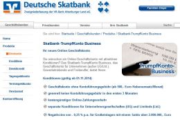 Deutsche Skatbank Online-Geschäftskonto