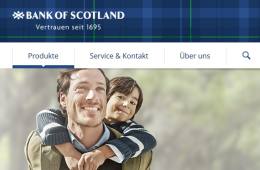 Kreditangebot Bank of Scotland